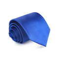 100% Handmade Silk Jacquard Woven Neck Tie Royal Blue